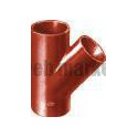 Culotte simple SMU S à 45° - fonte - Ø nominal 150/125 mm