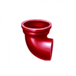 Coude SME 68° fonte diamètre nominal 125mm Réf. 156169 PAM