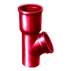 Embranchement Culotte simple SME à 45° en fonte diamètre nominal 100-100mm Réf. 156151 PAM