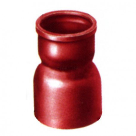 Cône d augmentation concentrique en fonte SME diamètre nominal 75-100mm Réf. 156088 PAM