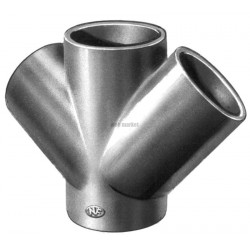 Embranchement Culotte double SMU Plus à 45° en fonte diamètre nominal 125-125mm Réf. 155411 PAM