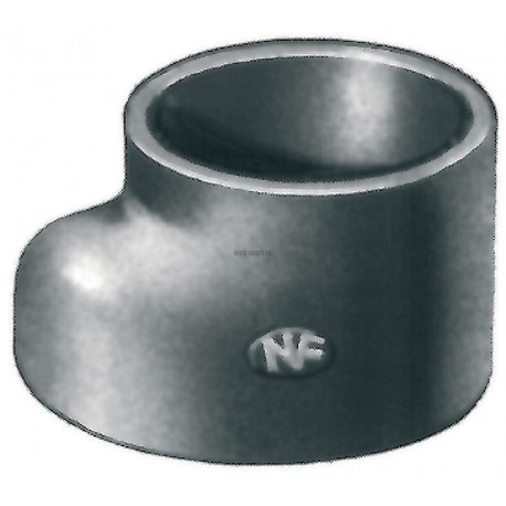 Cône excentré en fonte SMU Plus diamètre nominal 125-75mm Réf. 155338 PAM