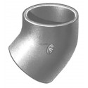 Coude SMU Plus 45° fonte diamètre nominal 125mm Réf. 155395 PAM
