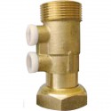 Clapet antipollution EA251, cps laiton a/bossage, F/M 1 1/2