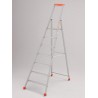 Marchepied aluminium MP Pro - 7 marches - H. de travail 3,44 m