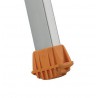 Marchepied aluminium MP Pro - 7 marches - H. de travail 3,44 m