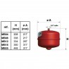 Vase d expansion à membrane 12 litres tarage 1,5 bars réf. MB12