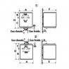 Chauffe-eau électrique à résistance blindée 15 litres sur évier compact mono classe énergétique B réf. 325216