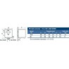 Chauffe-eau électrique à résistance blindée 15 litres sur évier étroit mono classe énergétique B réf. 325116