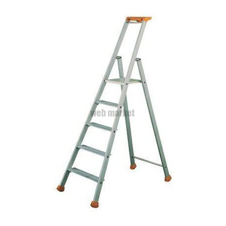Marchepied aluminium MP Pro - 3 marches - H. de travail 2,56 m