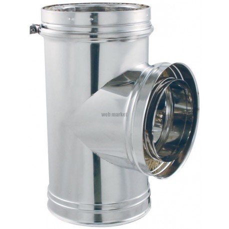 TE EQUERRE INOX 304 D 130 réf. 604130