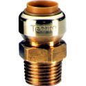 Manchon T243G instantané tectite mâle-femelle D14-15x21 pour tube cuivre PER et PB réf 4751555