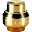 Bouchon T301 instantané TECTITE femelle D12 pour tube cuivre, PER ou PB réf 4751967