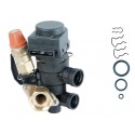 Vanne 3 voies complète Pour EGALIS : NGLB/NGVB Pour STELLIS : GVMC - GVSC - MODUL Réf. 87170100620