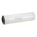 Rallonge concentrique Alu/PPS diamètre 80 / 125 mm longueur 250 mm DY126 réf. 84887526