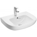 Lavabo ODEON UP 60 x 49 cm, percé 1 trou, avec cache trop-plein chromé E4061, blanc Réf. E4736-00