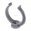 Collier lyre CO80 - PVC gris - Ø 80 mm