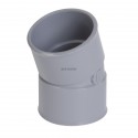 Coude 20° FF PVC pour tube d évacuation gris - Ø 75 mmbrSup