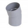 Coude 20° MF PVC pour tube d évacuation gris - Ø 75 mm