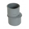 Réduction extérieure excentrée MF PVC gris Nicoll - Ø 250/200 mm