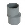 Réduction extérieure excentrée MF PVC gris Nicoll - Ø 250/200 mm