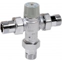 Mitigeur thermostatique 521 type RU classe 20 avec filtres et clapets intégrés 15 x 21 réf. MT521715