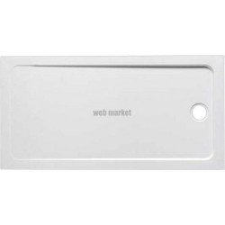 Receveur FLIGHT rectangulaire extra-plat 150 x 76 x 4 cm, blanc Réf. E62454-00