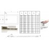 Receveur FLIGHT rectangulaire extra-plat 160 x 70 x 4 cm, blanc Réf. E62455-00