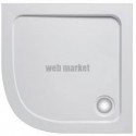 Receveur FLIGHT 1/4 de rond, extra-plat 80 x 80 x 4 cm, blanc Réf. E62443-00