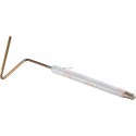 Sonde d ionisation Lg 80 (porcelaine) Ø8 (porcelaine) Gaz Pour brûleur C55/80. Réf. 13018121