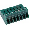 Fiche verte 7 poles cable brûleur Réf. 7747023989