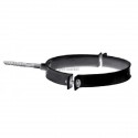 Collier alu laque noir D 125 réf. 472480