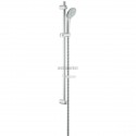 Ensemble de douche 3 jets avec barre Euphoria 110 Champagne Chromé 27227001