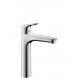 Mitigeur de lavabo cartouche à deux vitesses FOCUS 190 Chromé réf. 31658000
