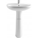 Lavabo mural POLO Lg : 56cm Porcelaine Blanc 325292003