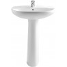 Lavabo mural POLO Lg : 56cm Porcelaine Blanc 325292003