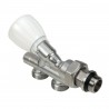 Robinet monotube à 4 voies thermostatisable avec sonde plastique R437N - Ø 1/2x16