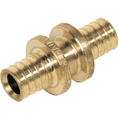 Coupleur égal diamètre 20/20 en laiton Réf 11690081001