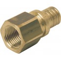 Raccord droit diamètre 32-26x34 femelle en laiton Réf 11691101001