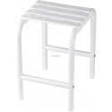 Tabouret de sécurité avec 4 pieds 485 x 340 mm en époxy blanc réf. 047650