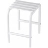 Tabouret de sécurité avec 4 pieds 485 x 340 mm en époxy blanc réf. 047650