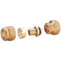 Raccord femelle pour tube PER diamètre 15 x 21 - 20/16 réf. R186FY064