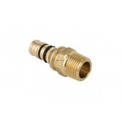 Jonction mixte filetée mâle 15X21 D26 Réf 613.535.00.5