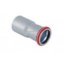 Réduction acier avec extrémité à emboîter D54-22 réf 22321