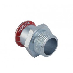 Raccord avec filetage acier zn M diamètre : 54-2réf . 21711