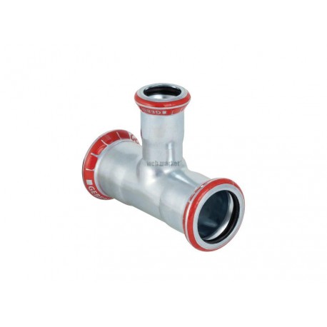 Té réduit acier carbone D54-42-54 Réf 21226