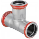 Té égal D15mm, acier carbone Réf 21002