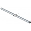 Tube acier életrozingué grosse botte D22-19 mm Longueur 6m Réf 29104