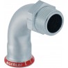 Coude fileté 90 D15-1/2, acier carbone Réf 20503