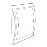 Grille DESIGN de ventilation diamètre 100mm (passage d air 50cm²) gris anthracite pour appareil à gaz GDT100A